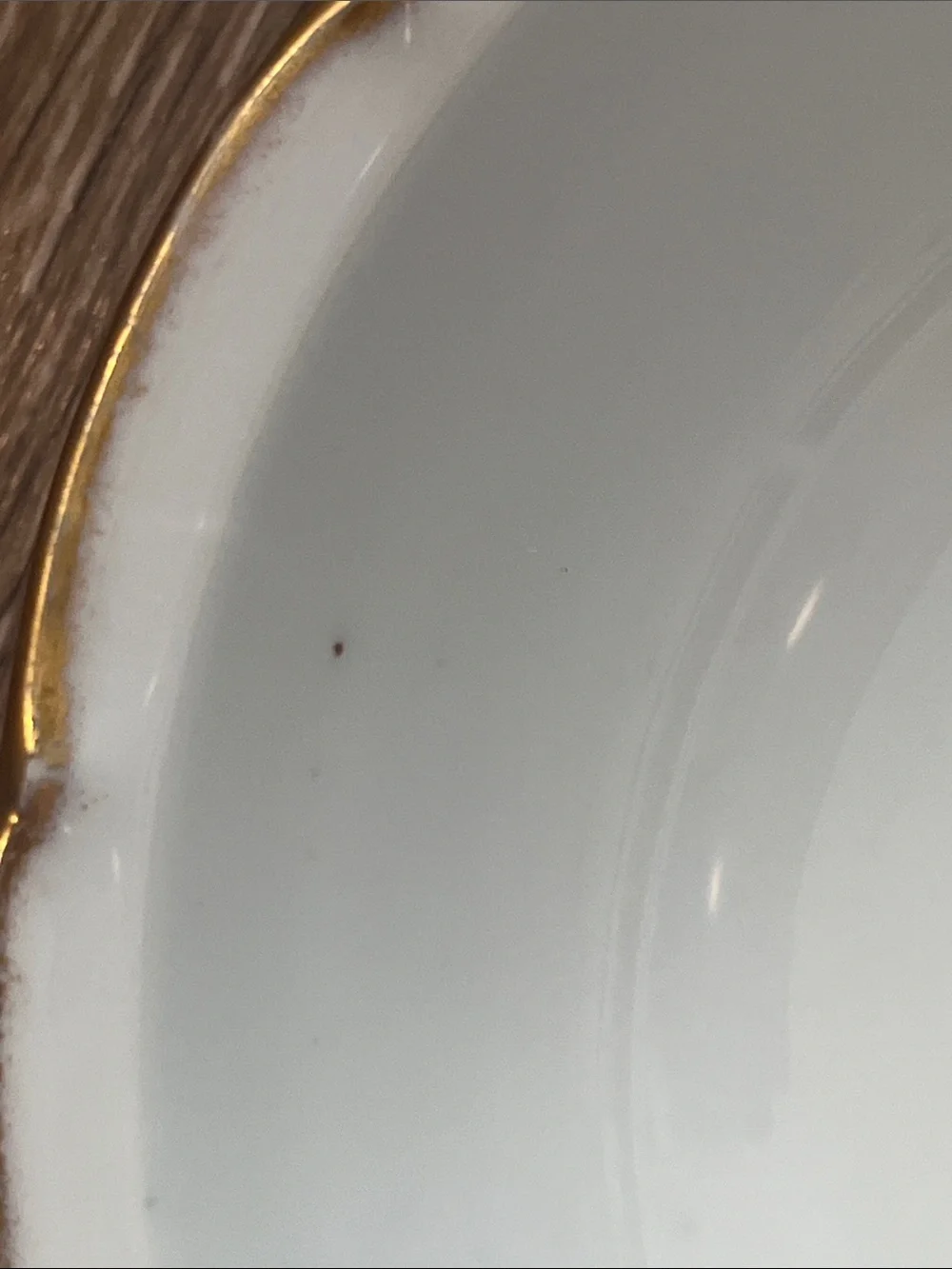 Vintage Victoria Austria White Porcelain Bowls with Gold Trim - Set of 5